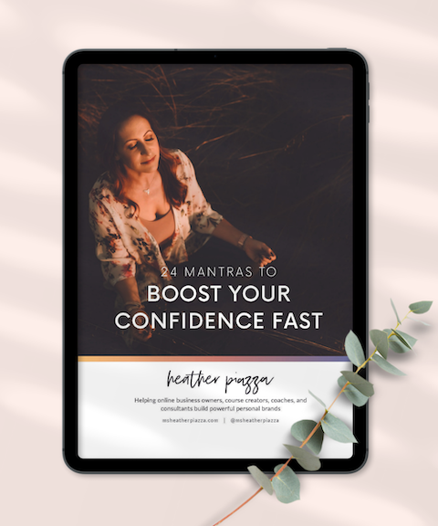 24 Mantras to Boost Your Confidence Fast free guide
