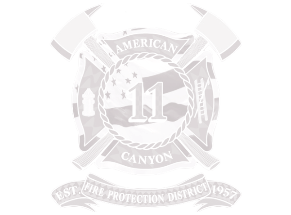 American Canyon Fire Protection District logo - white