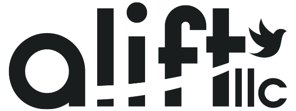 alift llc. logo black